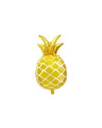 Foil balloon Pineapple, gold, 38x63cm