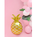 Foil balloon Pineapple, gold, 38x63cm