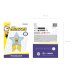 Foil balloon Star with tassels Minions, 72x72 cm, mix