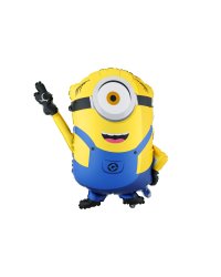 Foil balloon Minion Mel, 72x64 cm, mix
