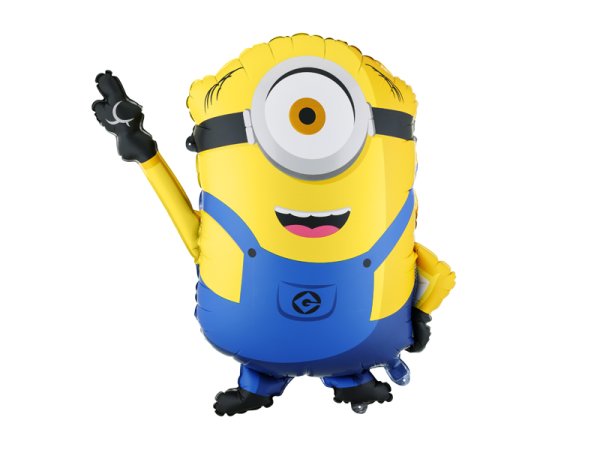 Foil balloon Minion Mel, 72x64 cm, mix