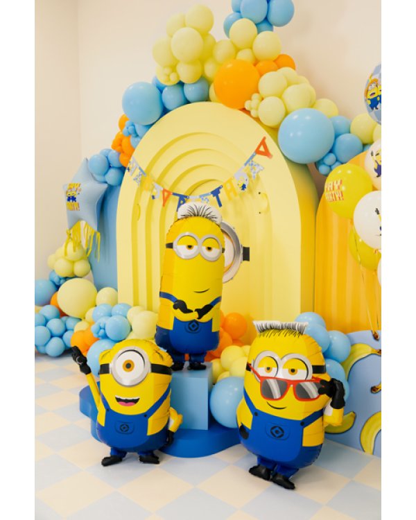 Foil balloon Minion Mel, 72x64 cm, mix