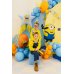 Foil balloon Minion Mel, 72x64 cm, mix