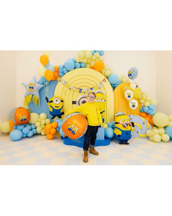 Foil balloon Minion Ron, 53x79 cm, mix