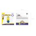Foil balloon Minion Tim, 40x100 cm, mix