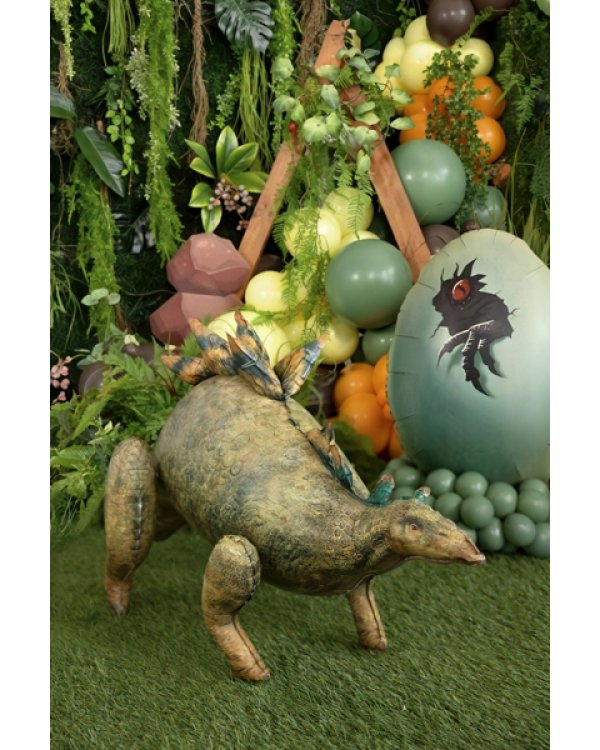 Foil balloon Jurassic World Stegosaurus, 112x51 cm, mix