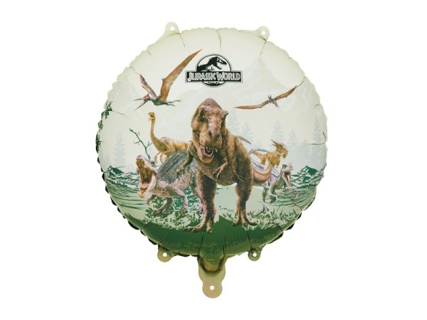 Foil balloon tablet Jurassic World, 35x35 cm, mix