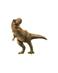 Foil balloon Jurassic World T-Rex, 92x98 cm, brown