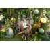 Foil balloon Jurassic World T-Rex, 92x98 cm, brown