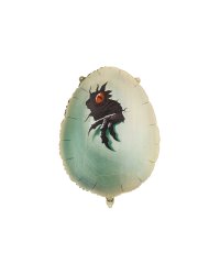 Foil balloon Jurassic World Dinosaur Egg, 48x64 cm, mix