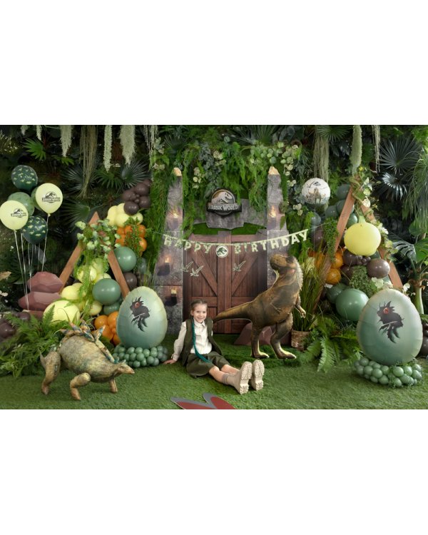 Foil balloon Jurassic World Dinosaur Egg, 48x64 cm, mix
