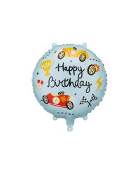 Foil balloon tablet Happy Birthday, 35x35 cm, mix