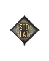 Foil Balloon ''Sto lat'', 46x46 cm, mix