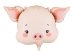 Foil balloon Pig, 61x36 cm, mix