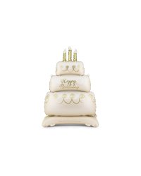 Standing foil balloon Cake, 70x100 cm, mix