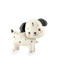 Foil balloon Dog on wheels, 70x59 cm, mix