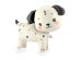 Foil balloon Dog on wheels, 70x59 cm, mix