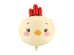 Foil balloon Chicken, 51x59 cm, mix