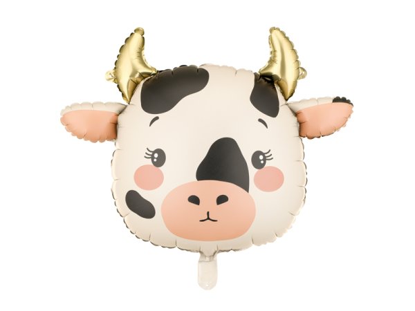 Foil balloon Cow, 57x47 cm, mix