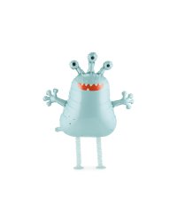Foil balloon Alien, 58x60 cm, mix
