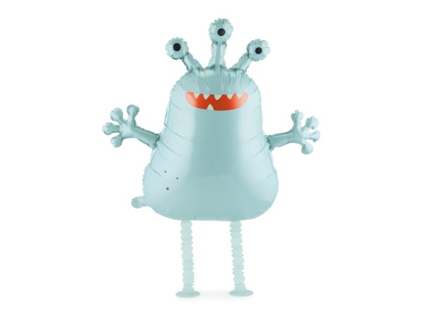 Foil balloon Alien, 58x60 cm, mix