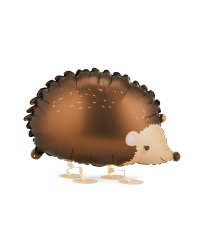 Foil balloon Hedgehog, 58x36 cm, mix