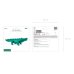 Standing foil balloon Crocodile, 126x36 cm, mix