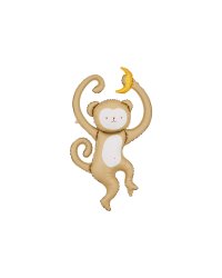 Foil balloon Monkey, 51x88 cm, mix