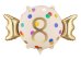 Foil balloon Candy ''8'', 61x37 cm, mix