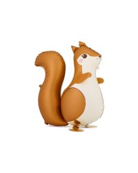 Foil balloon Squirrel, 51x59 cm, mix