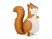 Foil balloon Squirrel, 51x59 cm, mix