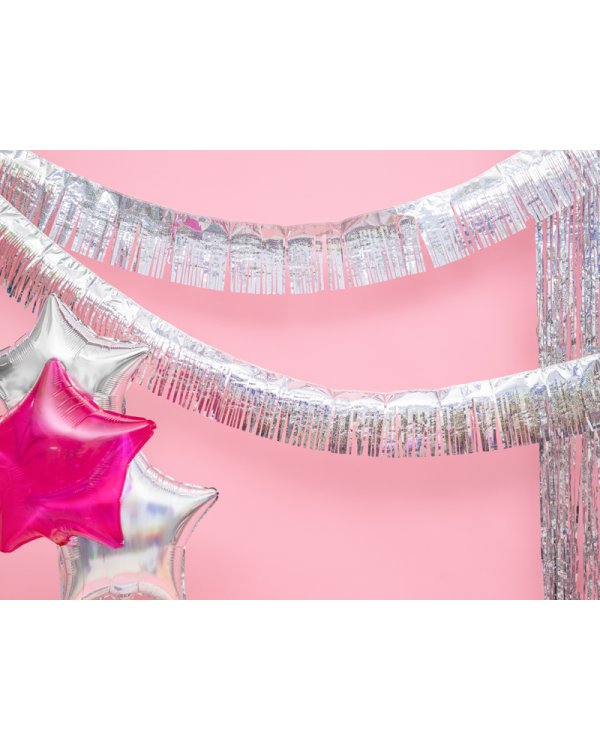 Foil Balloon Star, 48cm, iridescent