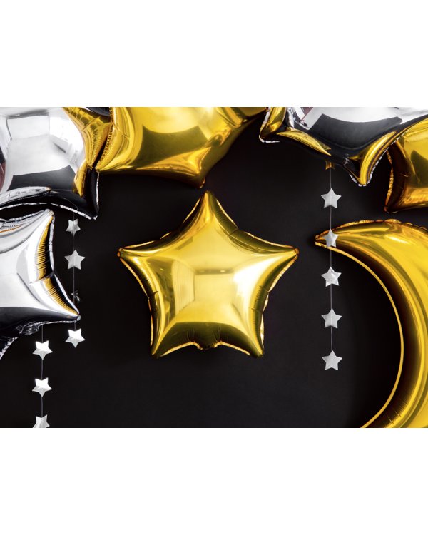 Foil Balloon Star, 48cm, gold