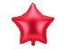 Foil balloon Star, 48cm, red