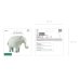 Standing foil balloon Elephant, 91x61 cm, mix