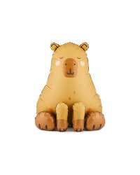 Foil balloon Capybara, 63x80 cm, mix