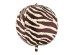 Foil balloon Zebra Stripes Ball, 75 cm, mix