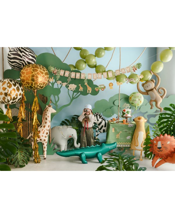 Foil balloon Zebra Stripes Ball, 75 cm, mix