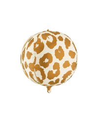 Foil balloon Cheetah Spots Ball, 75 cm, mix