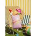 Foil balloon Cocktail, 47x79 cm, pink