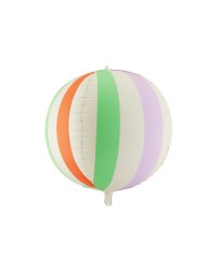 Foil balloon Striped Ball, 75 cm, mix