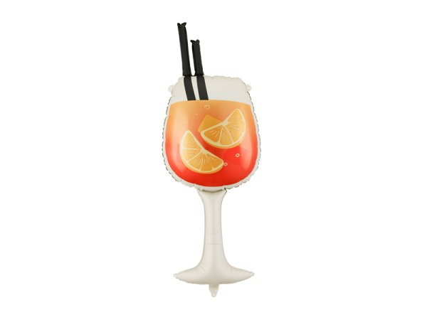 Foil balloon Drink, 34x100 cm, mix