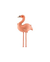 Foil balloon Flamingo, 65x67 cm, coral