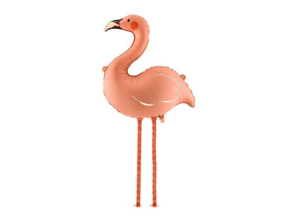 Foil balloon Flamingo, 65x67 cm, coral