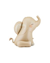 Foil balloon Elephant, 84x90 cm, beige