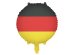 Foil balloon German Flag, 35 cm, mix