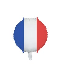 Foil balloon French Flag, 35 cm, mix