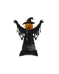 Foil Standing Balloon Scarecrow XXL, 111.5x152 cm, black