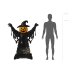 Foil Standing Balloon Scarecrow XXL, 111.5x152 cm, black