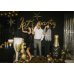Дополнительное изображение книги «Standing foil balloon Bubble Bottle, 79x114 cm, black and gold»